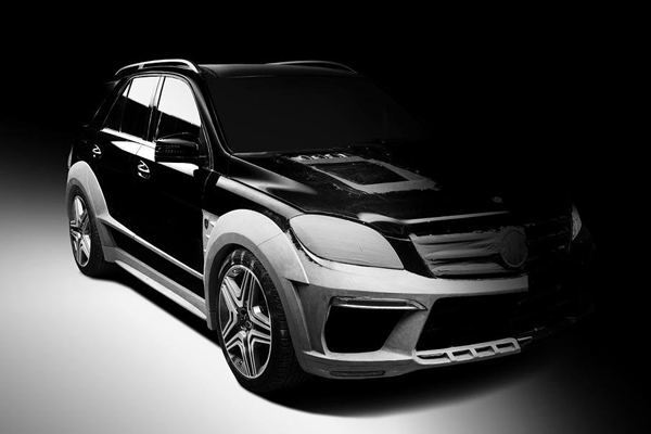 TopCar строит обвес для Mercedes ML 63 AMG 2012 