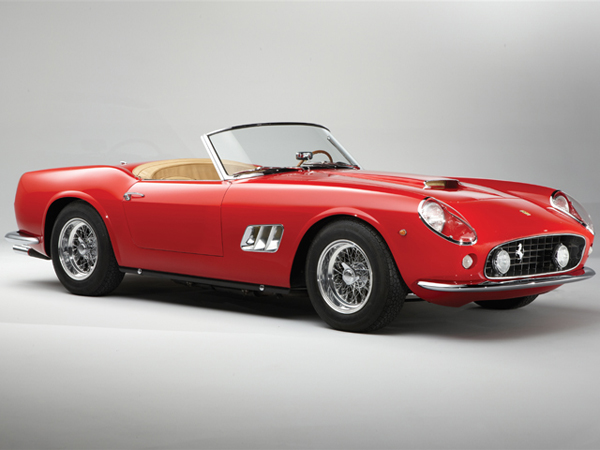 Ferrari 250 GT SWB California Spyder уйдет с молотка