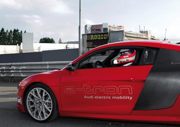 Audi R8 E-Tron оказался быстрейшим электрокаром  