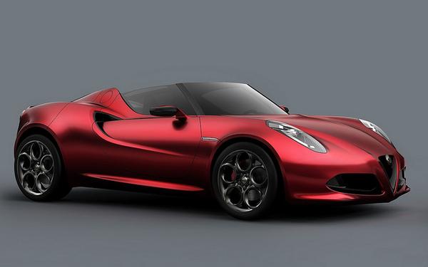 Новые данные о купе и кабриолете Alfa Romeo 4C 