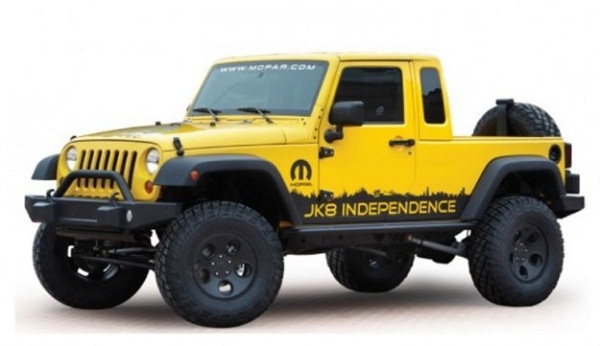 Jeep готовит пикап Wrangler Ute