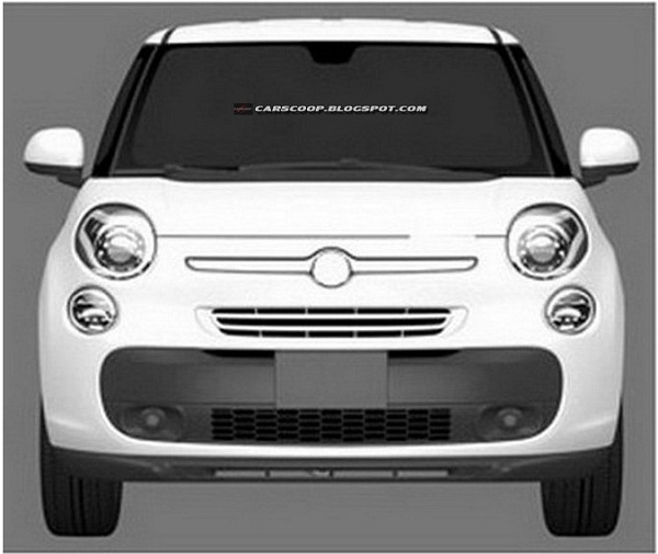 Новые изображения Fiat 500L, 500XL и 500L Trekking