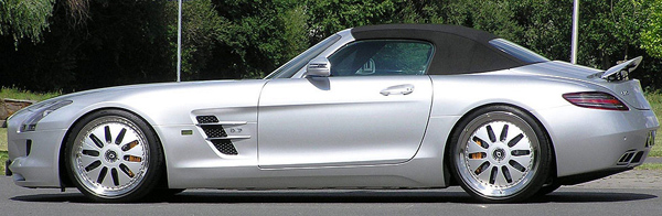 Mercedes-Benz SLS AMG Roadster в тюнинге Domanig