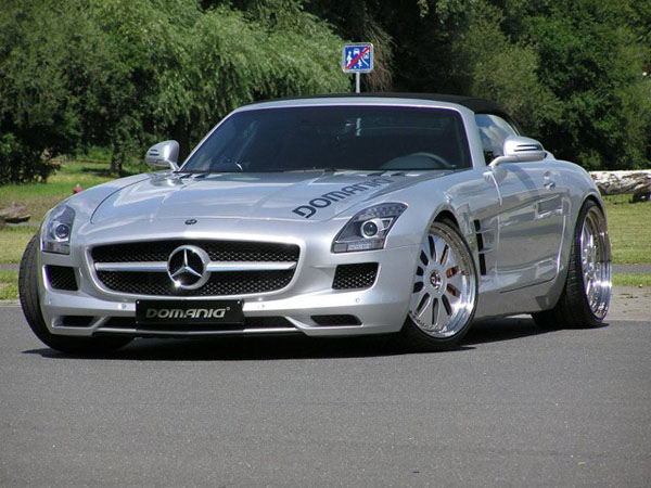 Mercedes-Benz SLS AMG Roadster в тюнинге Domanig