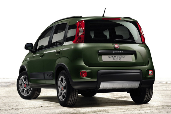 FIAT рассекретил компактный кроссовер Panda 4x4 