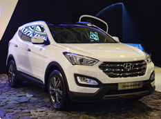 Объявлены рублевые цены на Hyundai Santa Fe 2013