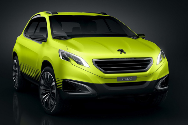 В Париж привезут Peugeot 2008 Concept 