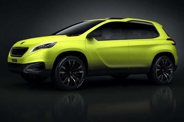 В Париж привезут Peugeot 2008 Concept 