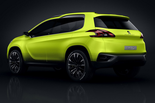 В Париж привезут Peugeot 2008 Concept 