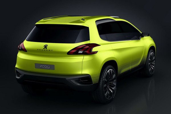 В Париж привезут Peugeot 2008 Concept 