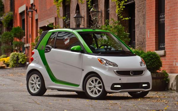 Стали известны цены на электрокар Smart ForTwo