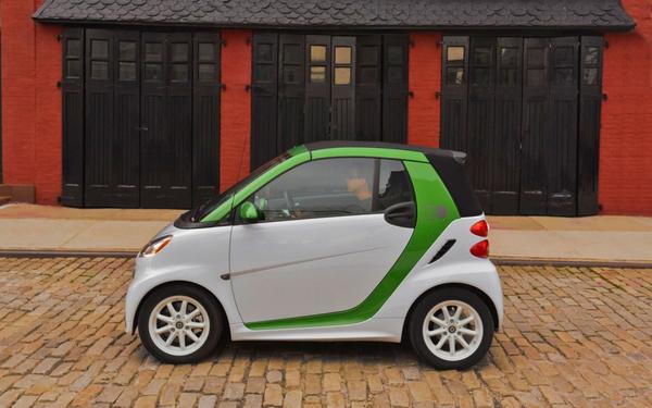 Стали известны цены на электрокар Smart ForTwo