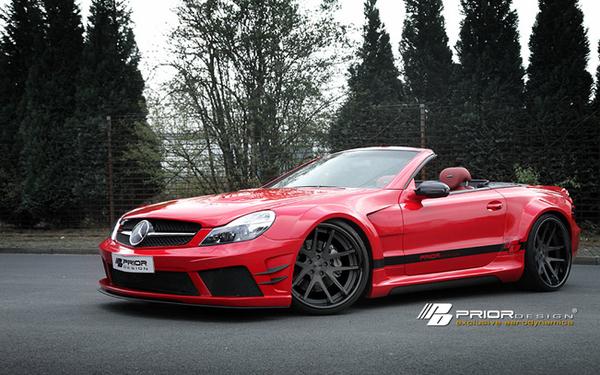 Mercedes-Benz SL Black Edition V2 от Prior Design