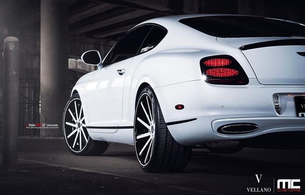 Bentley Continental от MC Customs и Vellano Wheels