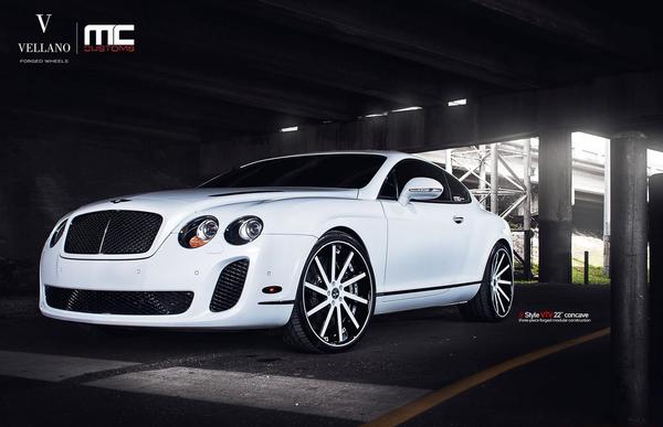 Bentley Continental от MC Customs и Vellano Wheels