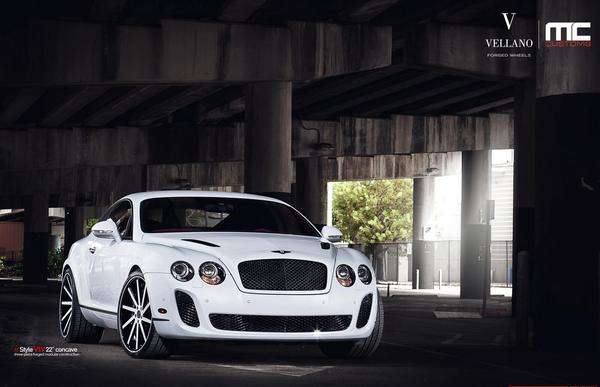 Bentley Continental от MC Customs и Vellano Wheels