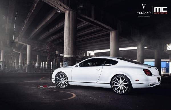 Bentley Continental от MC Customs и Vellano Wheels