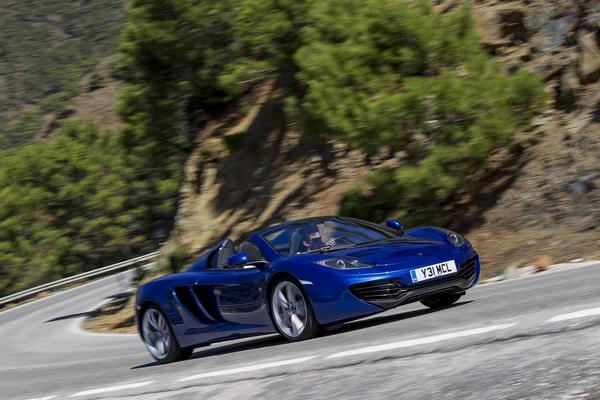 Технические характеристики McLaren MP4-12C Spider 