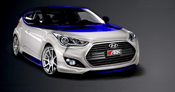 Hyundai привезет на SEMA Veloster Alpine от ARK