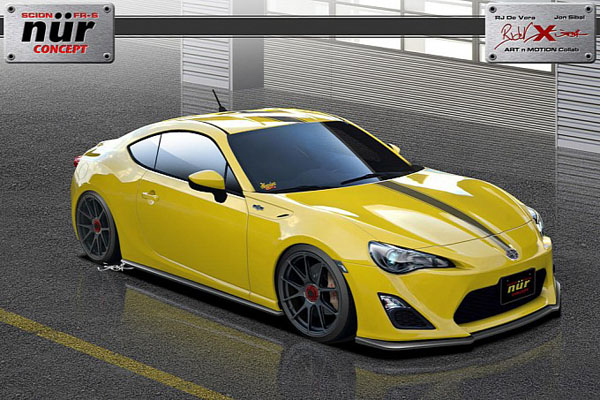 На SEMA 2012 покажут Scion FR-S NuR Concept 