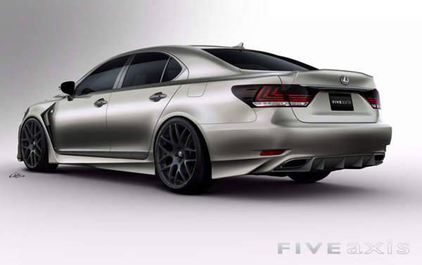 В Лас-Вегасе покажут Lexus LS F SPORT от Five Axis