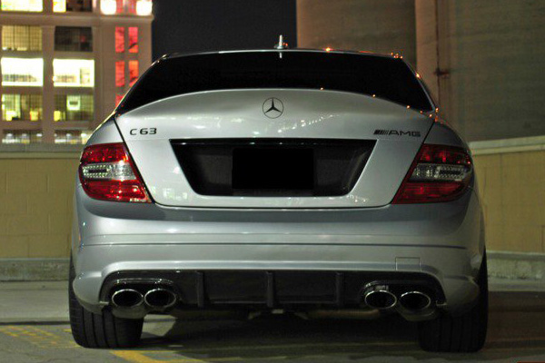 Mercedes C63 AMG Sinister Silver от Mode Carbon