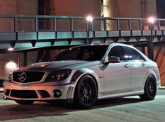 Mercedes C63 AMG Sinister Silver от Mode Carbon