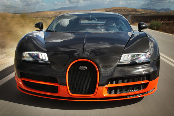 Bugatti увеличит мощность Veyron'a до 1600 л. с.