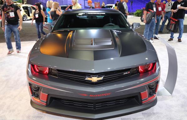 Chevrolet Camaro ZL1 Тони Стюарта показали на SEMA