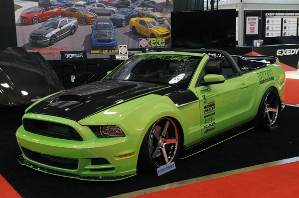 Ford Mustang Convertible в тюнинге TruFiber