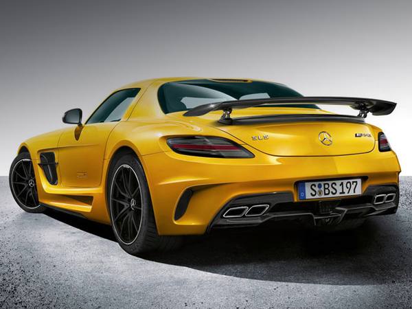 Mercedes-Benz рассекретил SLS AMG Black Series