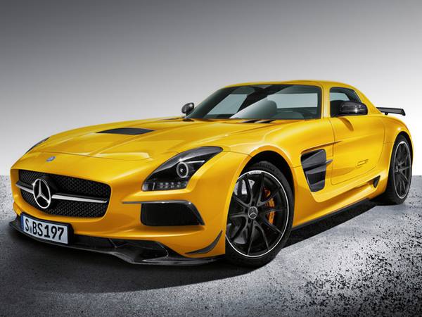 Mercedes-Benz рассекретил SLS AMG Black Series