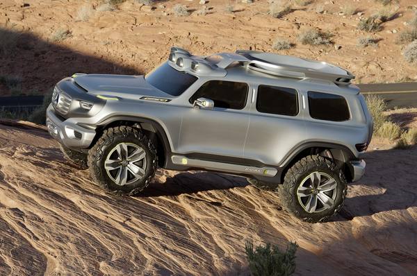 Mercedes-Benz Ener-G-Force покажут в Лос-Анджелесе