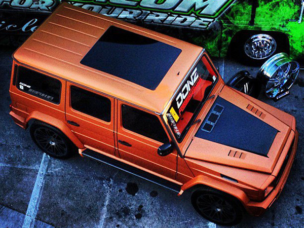 Mercedes G55 AMG Copper Edition от AKA Eurosport