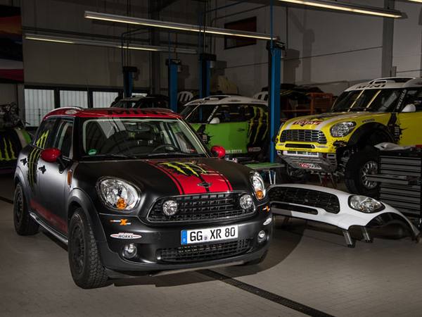 Mini предлагает стилизовать Countryman под ралли