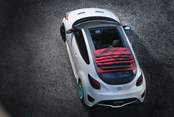 Veloster C3 Roll - новый концепт от Hyundai