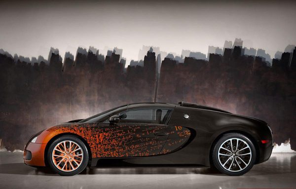 Bugatti Veyron превратили в произведение искусства