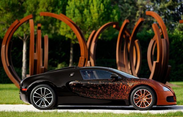 Bugatti Veyron превратили в произведение искусства