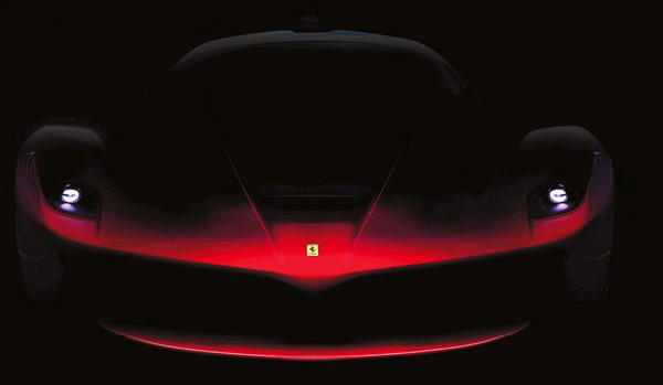 Ferrari показала тизеры нового преемника Enzo