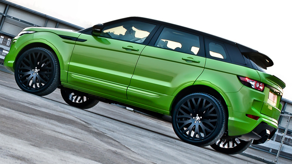 Range Rover Evoque Green Pearl от А. Kahn Design 