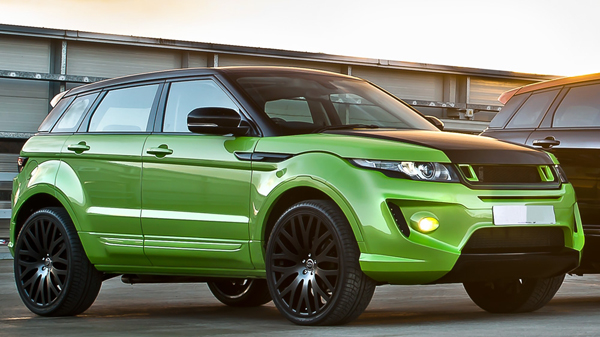 Range Rover Evoque Green Pearl от А. Kahn Design 