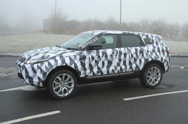 Шпионские фото будущего Land Rover Freelander 3