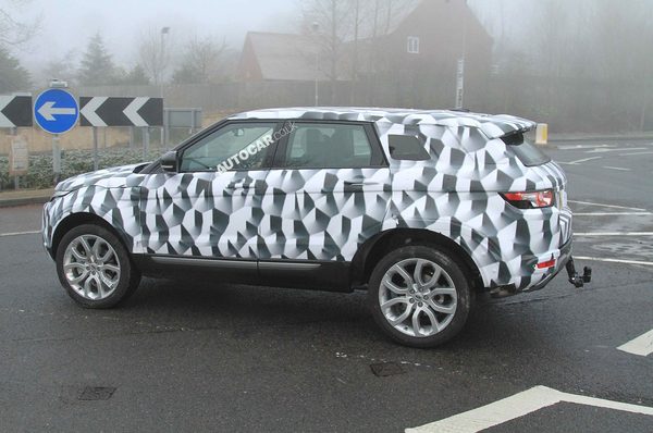 Шпионские фото будущего Land Rover Freelander 3