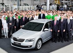 Новая Skoda Octavia 2013 поступила в производство