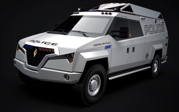 Carbon Motors показал полицейские модели E7 и TX7