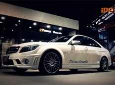 IPE Innotech доработала выхлоп Mercedes C63 AMG