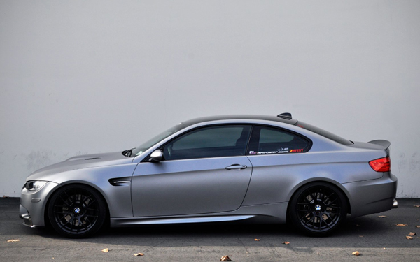 BMW m3 e92 Matte Gray