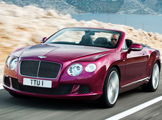 Bentley рассекретил Continental GTC Speed 2013