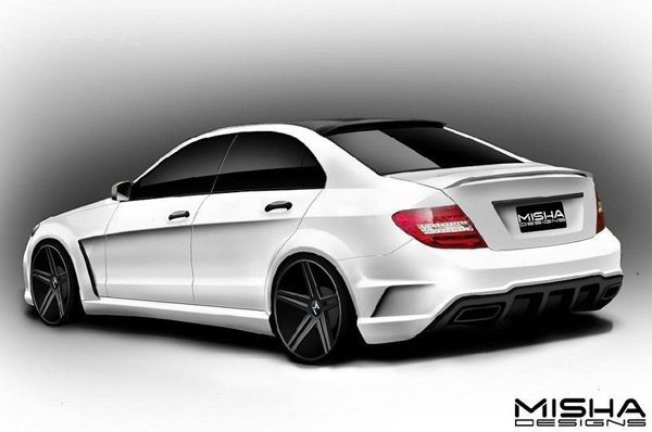 Misha Design создает обвес для Mercedes C-Class 