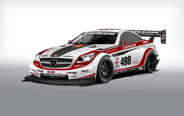 Carlsson представил гоночный болид SLK 340 JUDD